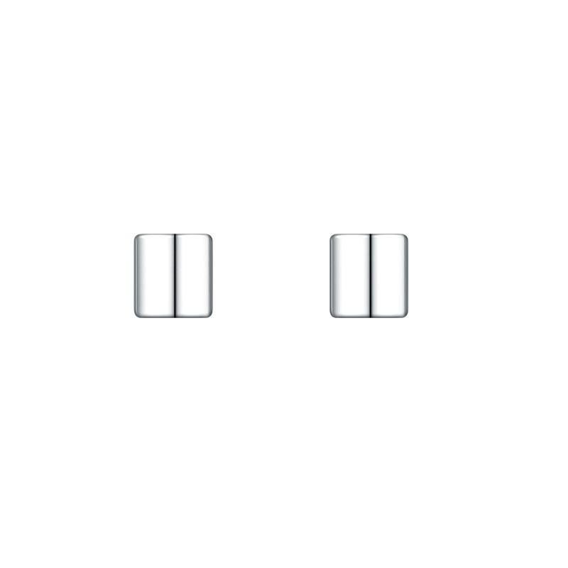 Square Stud Earrings Women's Minimalist Niche Design Geometric Earrings