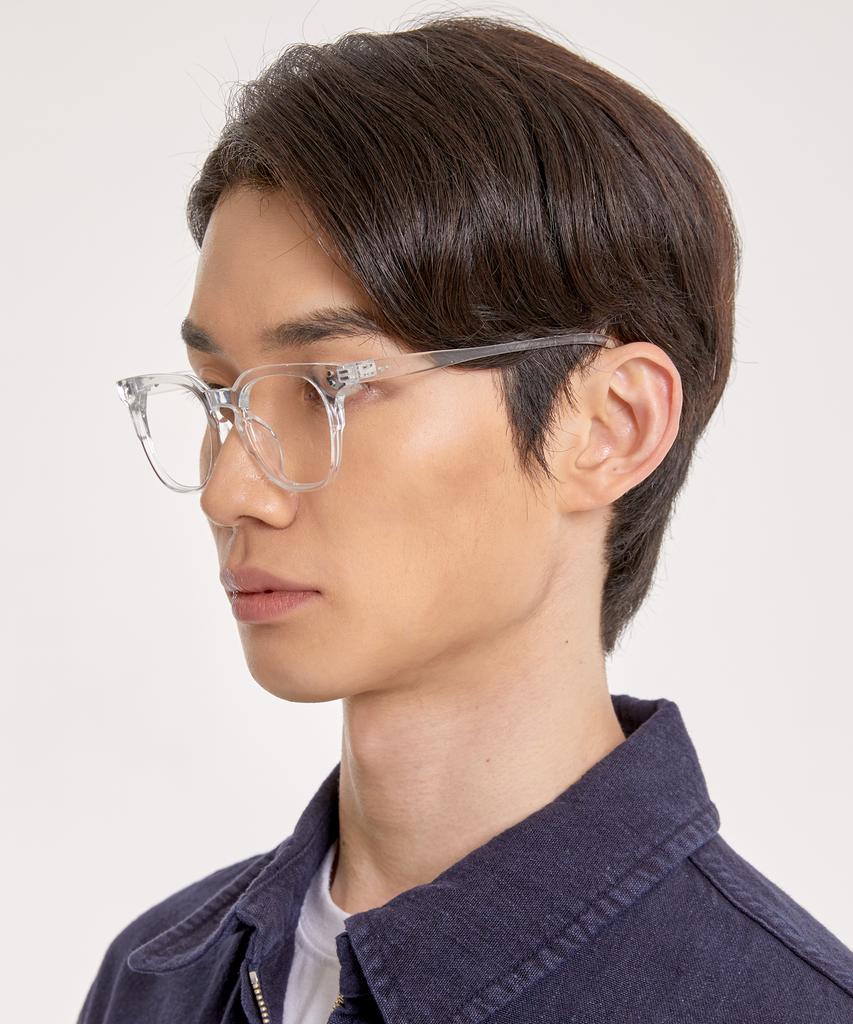 Eseubika Bob-C02 Blue Light Horn-Rimmed Glasses