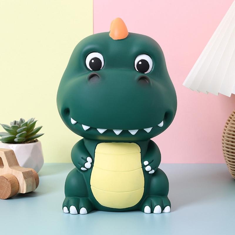 Cartoon Dragon Piggy Banks Coin Storage Box Birthday Gift Home Decoration Children Piggy Banks Dinosaur Money Box Jar