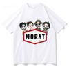 Morat Si Ayer Fuera Hoy US Tour T Shirt 2026 Men/women Harajuku Vintage Graphic Tshirt Classic Unisex High Quality Cotton Shirts