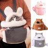 Cat Backpack Carrier Winter Warm Soft Plush Carry Pets Cage for Outdoor Travel Walking Cute Pets Backpack for Indoor Outdoor