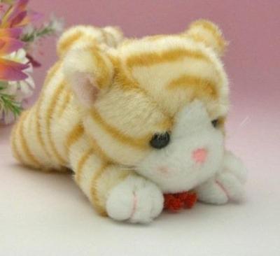 Takenoko Sherry Kriechende Katze Beige Plüschtier 58845