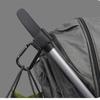 2Pcs/set PU Leather Baby Bag Stroller Hook Rotatable Cart Organizer Pram Hook Baby Stroller Accessories