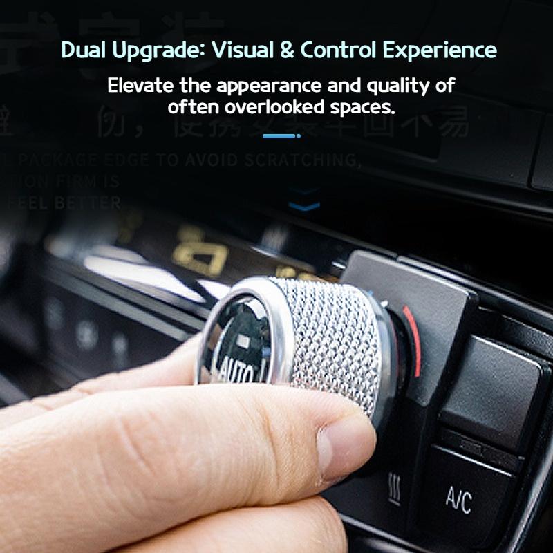 For BMW 1 2 3 4 5 6 7 Series X3 X4 X5 X6 F10 F12 F20 F21 F22 F30 F01 Air Conditioner Crystal Knob Volume Key Decorative Sticker