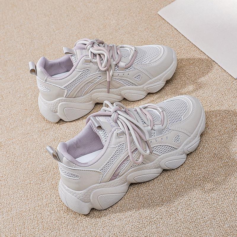 New Versatile Sports Casual Shoes, Thick-soled Dad Shoes, Women's Running Sports Shoes