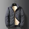 Men's Winter Lamb Wool Warm Cotton-padded Jacket with Extra Thick and Extra Size for the Elderly