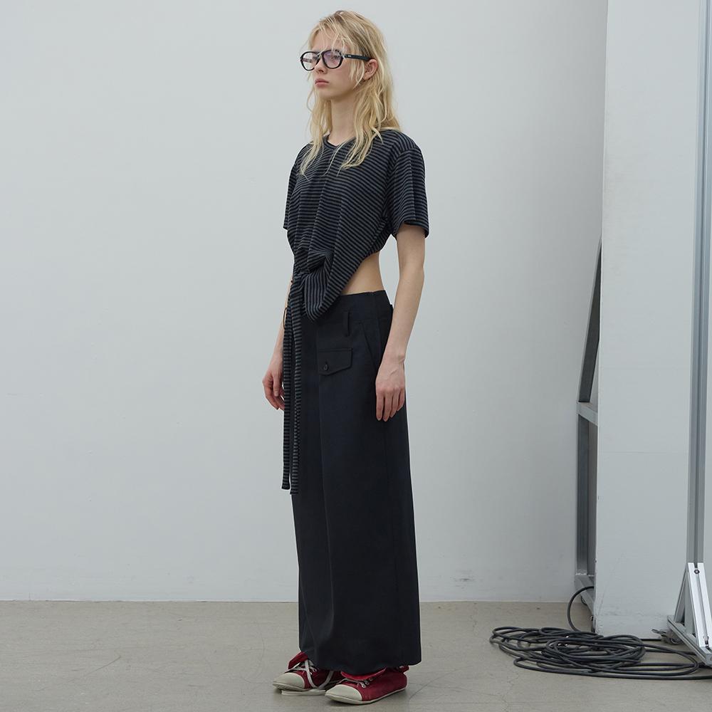 Lcdc Tm Overlap Long Skirt (Black)