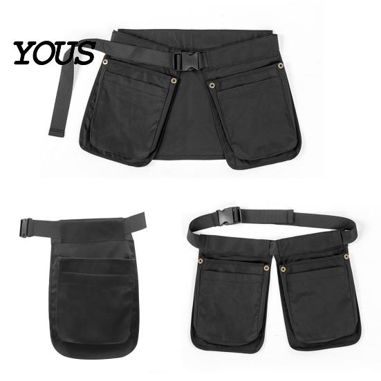 Waist Pack with Multi-Pocket Multi-function Belt Apron Bag for Outdoor, Large Capacity Pouch, Adjustable Waistband Fanny Women and Men