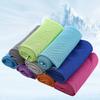 Mini ensemble de Gel de silice Portable, serviette froide en Fiber de Polyester, serviette rafraîchissante pour l'extérieur, Fitness, sport, course à pied, séchage rapide