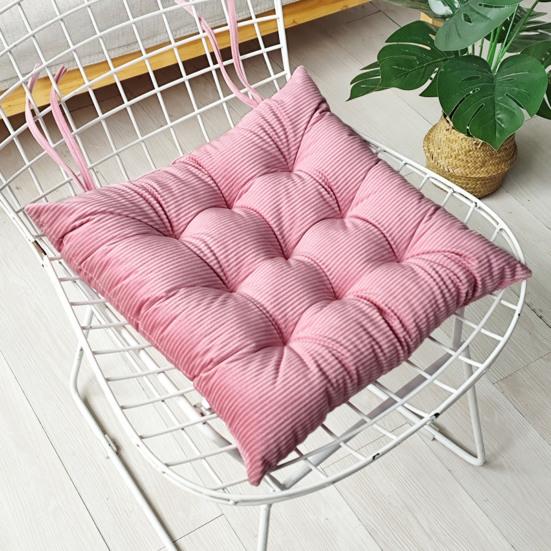 Seat Cushion High Rebound Comfortable Chair Pad Straps Design Chair Cushion for Household Car Office