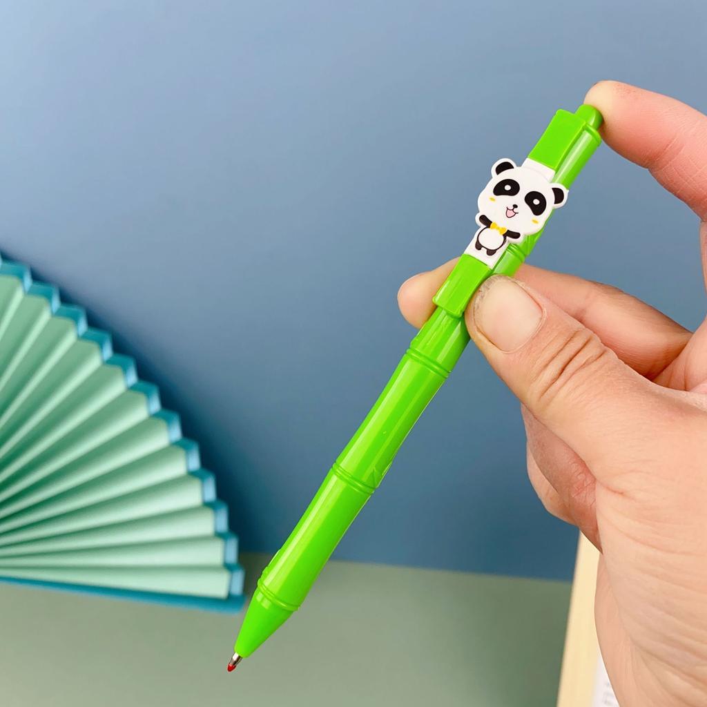 50pcs Panda Neutral Pen 0.5 Mm Kawaii Writing Ballpoint Pen School Stationery Supplies Aesthetic Pretty Stationery