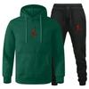 New European-American Style Men's Autumn/Winter Sports Hoodie Set