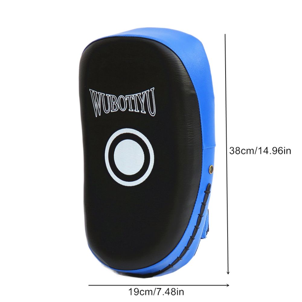 Focus Punch Boxing Mitts PU Leather Taekwondo Kick Pad Boxing Training Target Fitness Equipment