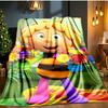 Bee Adventure Maya Blanket Flannel Throw for Sofa, Indoor, Camping, Living Room, Office, Chair, And Bed Soft Birthday Gift