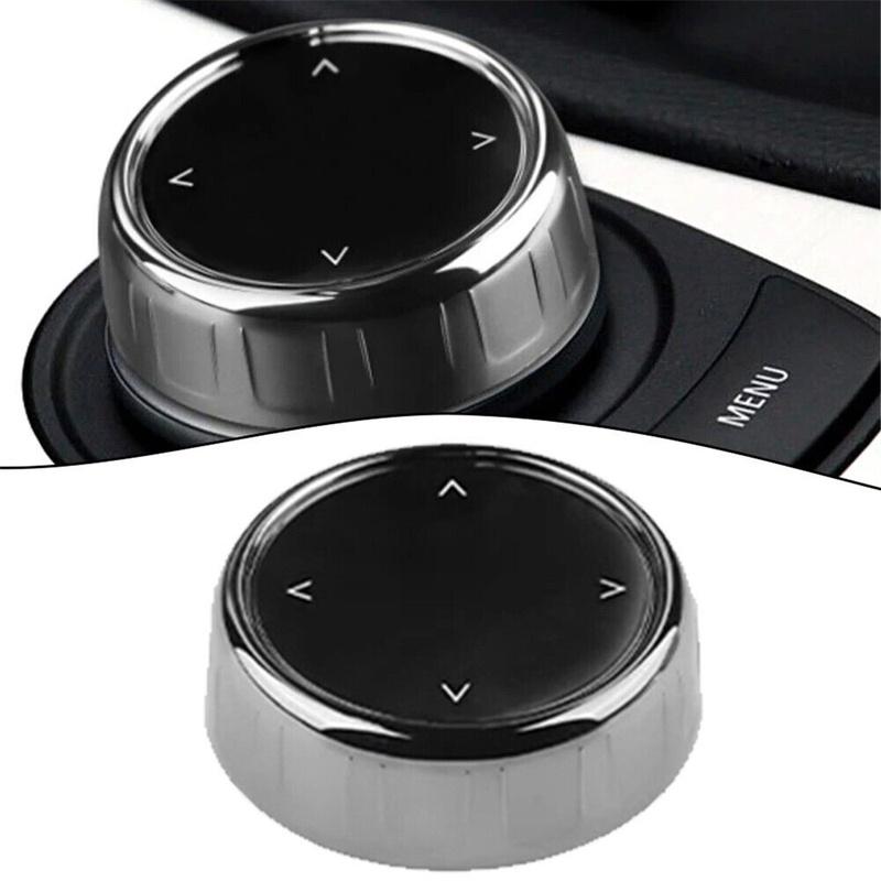 Pomello del pulsante multimediale Crystal IDrive, pomello del pulsante di controllo centrale per BMW E60, E61, E70, E71, E72, E66, serie 5, X5, X6
