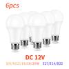 6pcs/lot DC12V LED Bulb E27 B22 Lamps 10W Bombilla For Solar Led Light Bulbs 12 Volts Low Voltages Lamp Light