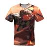 Dropshipping 3D Printing T Shirt Unisex Short Sleeve Shirt Oversized T-shirt Boy/Girl Demon Slayer Tshirts Kid's T-shirts
