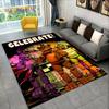 Tapis Tapis Freddy FNAF Jeu d'horreur pour la maison Salon Chambre à coucher Canapé Paillasson Décoration, Tapis pour aire de jeux pour enfants Tapis de sol antidérapant
