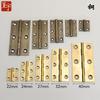 3-Inch Brass Concealed Chinese Antique Style Folding Copper Hinges for Furniture