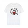 Netflix Womens/Ladies Stranger Things Hellfire Club Cotton Boyfriend T-Shirt