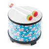 Boden-Bongo-Tom-Trommel, die ohne 8-Zoll-Percussion für die Früherziehung mit 2 Trommeln verwendet werden kann, die als Instrument für die Früherziehung geeignet sind.