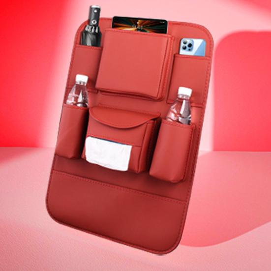 Car Seat Back Organizer with 7 Pockets Car Seat Back Storage Bag