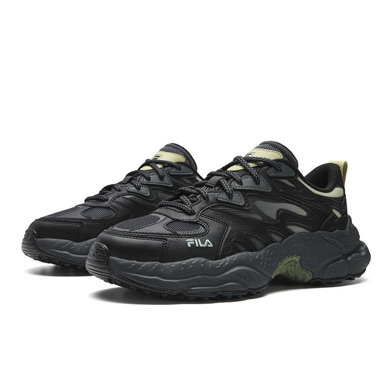 Fila Fern Fashionable Personality Classic Retro Sports Casual Comfortable Thick Sole Durable Breathable Lightweight Low Top Dad Shoes F12M622118FFB