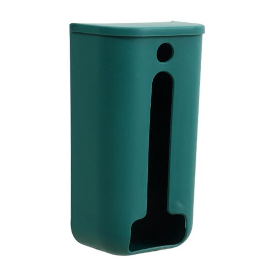 Plastic Bag Storage Rack Wall Mounted Punch-free Easy Installation Space Saving Bathroom Garbage Bag Storage Box