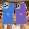 Stoßfeste, transparente Handyhülle für iPhone 14pro Max 13 12 11pro Max Xr X Xs Max 14 Plus, weiche Silikon-Stoßstangen-Rüstung
