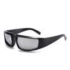 Y2K Sports Punk Sun Glasses Colorful Mirror Stylish Eyeglasses Women Men Luxury Designer Square Goggle Sun Glasses