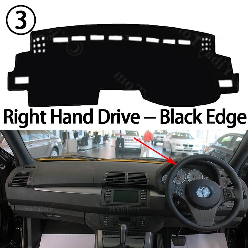 Για BMW X5 E53 1999 2000-2006 Κάλυμμα Ταμπλό Αυτοκινήτου Αποφυγή Φωτός Πατάκι Αντιηλιακό Αντι-UV Χαλιά Αντιολισθητική Θήκη Πατάκι 2001 2002 2003
