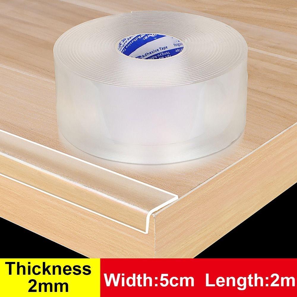 Transparent Protective Strip Self Adhesive Furniture Corner Bumper Kids Table Edge Guard Tape