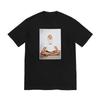 2025 New Casual Short Sleeve T-Shir Print Cotton Regular Fit Round Neck Breathable Loose Unisex Tee Men Women Clothing Anime