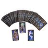 Gilded Tarot Deck Card and Guidebook Tarot Game Toy Tarot Divination Oracles Guidance Fate Board English For Family Gift