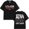 Keith Urban High and Alive World Tour 2025 Tričko Pánské Oblečení Hip Hop Tričko s Krátkým Rukávem Vintage Oversized Bavlněná Trička