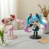 15cm New Anime Miku Cute Kawaii Virtual Singer Figurines Pvc Action Figure Beautiful Girl Model Doll Room Desktop Decoration