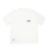 Li Ning Phil Hackett Artist Limited Edition Comfortable Minimalist Versatile Letter Print Short Sleeve T-Shirt Men Tops Champagne-White AHSV129-1