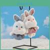 Plush Bunny Keychain With Short Plush Material For Kids And Collectors