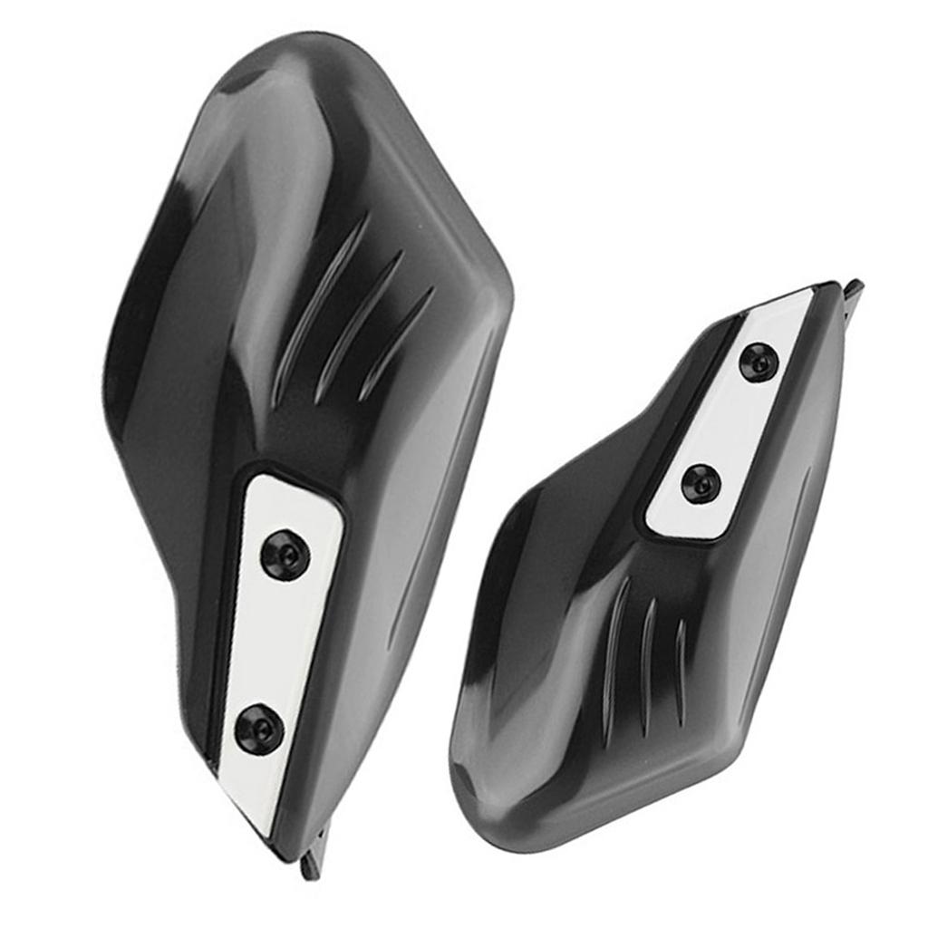 Motorrad Handschützer Lenkerschutz Schutzhandschale Schutz (Schwarz)