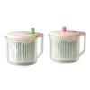 Modern Plastic Salad Spinner And Vegetable Dryer Dehydrator Drain Basket with Handle Kitchen Supplies