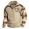 Hot Selling Spring and Autumn Large Size Men's Lapel Sweatshirts Outdoor Casual Sweatshirts