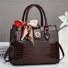 Luxury Quality Handbags Women's Bag Patent Leather Crocodile Stone Pattern Ladies Crossbody Shoulder Bags