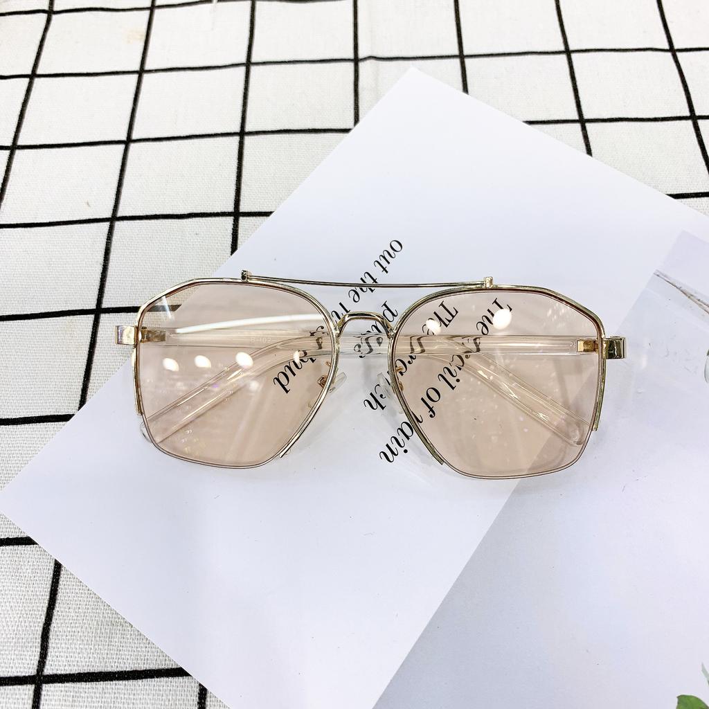 Children'S Sunglasses, Men'S And Women'S Comfortable Uv400 Sunglasses Uv-Proof Box Decorative Glasses B102