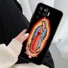 Virgen De Guadalupe Virgin Mary Case For OPPO A54 A74 A94 A83 A91 A93 A5 A9 A31 A53 2020 A15 A52 A72 Find X5 X3 Pro Cover