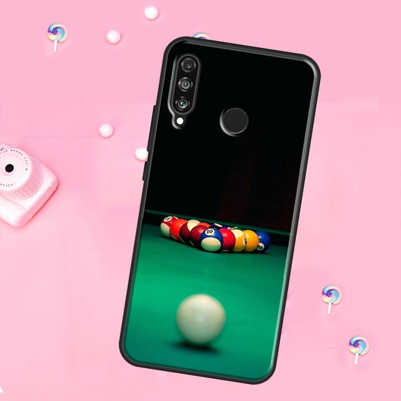 Sports Billiards For Huawei Nova Y90 Y70 Y60 Y91 Y61 Y73 Y72 12s 12i 11i 8i 9 10 SE P40 Lite P60 P30 Pro Case