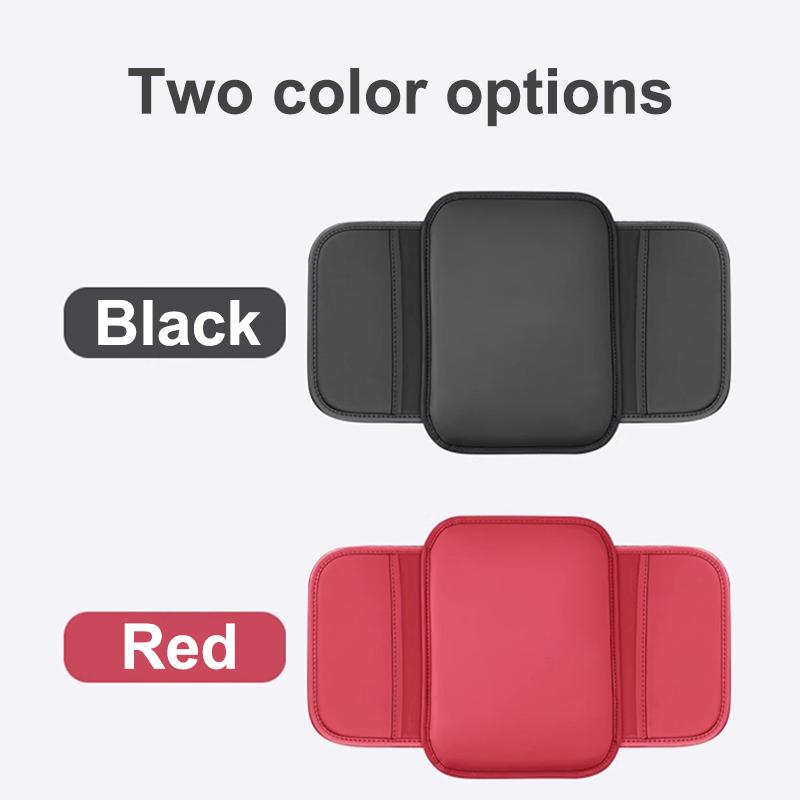 Cyfmlu1 Cydjfg1 1PC Leather Car Logo Armrest Box Pad Center Console Cushion Mat Accessories For Mitsubishi ASX Lancer Pajero Outlander L200 EVO