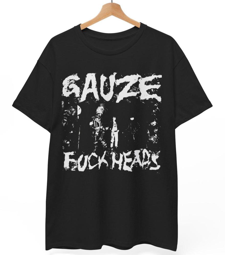 GAUZE 'Fk Heads' T-Shirt - Japanese Hardcore Punk Crust D-Beat Merch S-5XL Unisex T-Shirt
