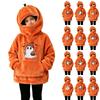 Kinderen Unisex Halloween Pompoen Hoodie Vintage Pullover Sweatshirt