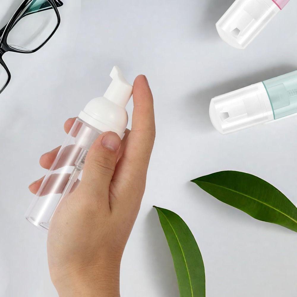 Plastic Foam Pump Bottle 30/50ml Empty Soap Bottle Portable Refillable Bottle Travel Cleaning