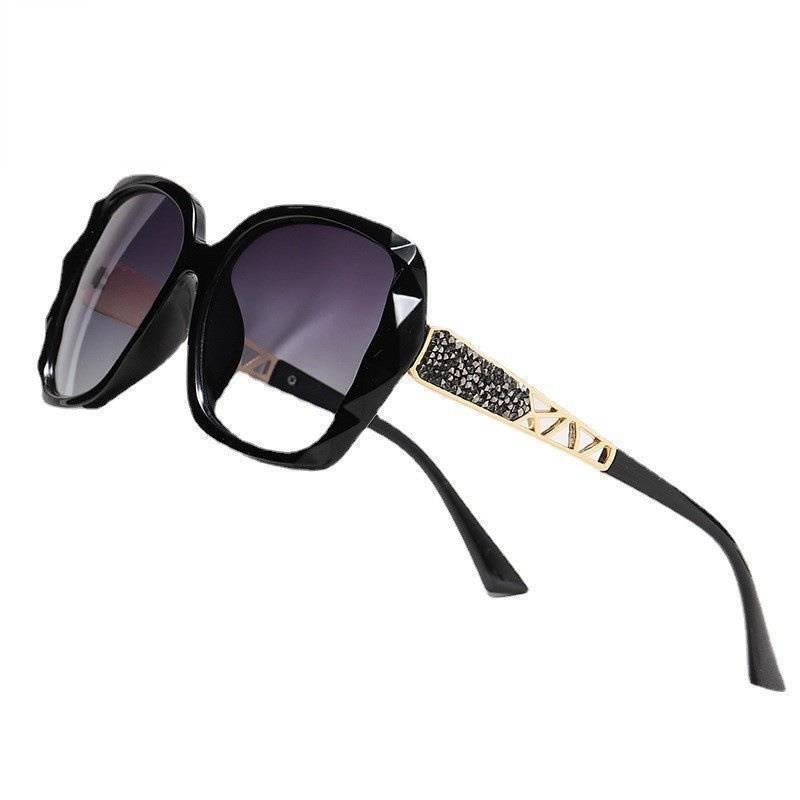 2023 Women's Korean-Style Trendy UV Protection Large Frame Sunglasses for Round Faces
